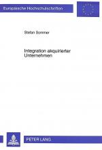 Cover-Bild Integration akquirierter Unternehmen