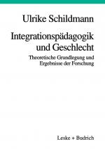 Cover-Bild Integrationspädagogik und Geschlecht