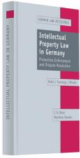 Cover-Bild Intellectual Property Law in Germany