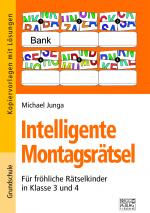 Cover-Bild Intelligente Montagsrätsel 3./4. Klasse