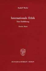 Cover-Bild Internationale Ethik. Eine Einführung.