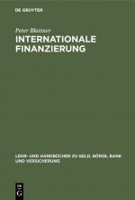 Cover-Bild Internationale Finanzierung
