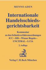 Cover-Bild Internationale Handelsschiedsgerichtsbarkeit