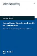 Cover-Bild Internationale Menschenrechtskritik an Großmächten