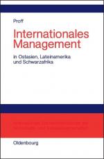 Cover-Bild Internationales Management