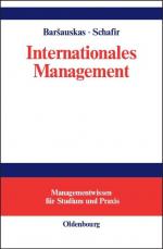 Cover-Bild Internationales Management