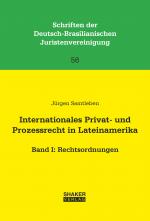 Cover-Bild Internationales Privat- und Prozessrecht in Lateinamerika