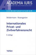 Cover-Bild Internationales Privat- und Zivilverfahrensrecht