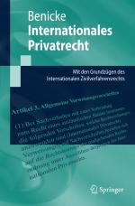 Cover-Bild Internationales Privatrecht