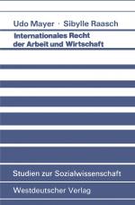 Cover-Bild Internationales Recht der Arbeit und Wirtschaft