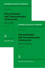 Cover-Bild Internationales und Transnationales Aktienrecht 1 und 2.