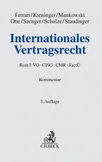 Cover-Bild Internationales Vertragsrecht