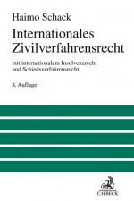 Cover-Bild Internationales Zivilverfahrensrecht