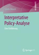 Cover-Bild Interpretative Policy-Analyse