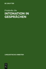 Cover-Bild Intonation in Gesprächen