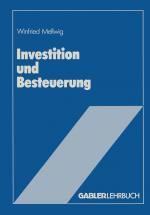 Cover-Bild Investition und Besteuerung