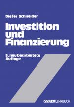 Cover-Bild Investition und Finanzierung