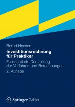 Cover-Bild Investitionsrechnung für Praktiker