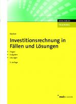 Cover-Bild Investitionsrechnung in Fällen und Lösungen