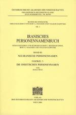 Cover-Bild Iranisches Personennamenbuch / Iranisches Personennamenbuch Band 3 Neuiranische Personennamen Faszikel 3: Die Ossetischen Personennamen