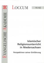 Cover-Bild Islamischer Religionsunterricht in Niedersachsen
