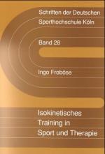 Cover-Bild Isokinetisches Training in Sport und Therapie. 3. Auflage