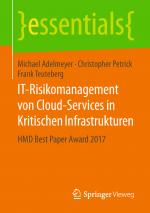 Cover-Bild IT-Risikomanagement von Cloud-Services in Kritischen Infrastrukturen