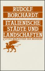 Cover-Bild Italienische Städte und Landschaften (Cotta's Bibliothek der Moderne, Bd. 50)