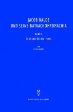 Cover-Bild Jacob Balde und seine Batrachomyomachia