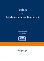 Cover-Bild Jahrbuch der Hafenbautechnischen Gesellschaft