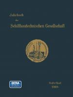 Cover-Bild Jahrbuch der Schiffbautechnischen Gesellschaft