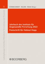 Cover-Bild Jahrbuch des Instituts für Angewandte Forschung 2022 Festschrift für Helmut Hopp