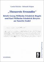 Cover-Bild Jahrbuch für Hegelforschung / Theuerste Freundin