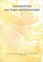 Cover-Bild Jahresberichte aus Augst und Kaiseraugst
