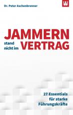 Cover-Bild JAMMERN STAND NICHT IM VERTRAG