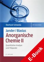 Cover-Bild Jander/Blasius, Anorganische Chemie II