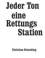 Cover-Bild Jeder Ton eine Rettungsstation