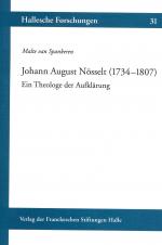 Cover-Bild Johann August Nösselt (1734–1807). Ein Theologe der Aufklärung