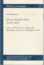 Cover-Bild Johann Heinrich Horb (1645-1695)