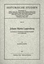 Cover-Bild Johann Martin Lappenberg