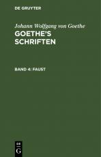 Cover-Bild Johann Wolfgang von Goethe: Goethe’s Schriften / Faust