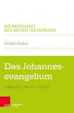 Cover-Bild Johannesevangelium I