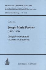 Cover-Bild Joseph Maria Pascher (1893-1979)