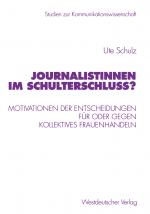 Cover-Bild Journalistinnen im Schulterschluss?