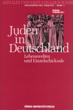 Cover-Bild Juden in Deutschland. Lebenswelten und Einzelschicksale