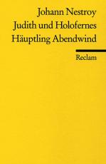 Cover-Bild Judith und Holofernes. Häuptling Abendwind