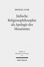 Cover-Bild Jüdische Religionsphilosophie als Apologie des Mosaismus