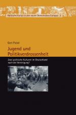 Cover-Bild Jugend und Politikverdrossenheit