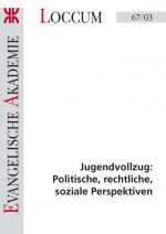 Cover-Bild Jugendvollzug: Politische, rechtliche, soziale Perspektiven