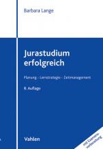 Cover-Bild Jurastudium erfolgreich